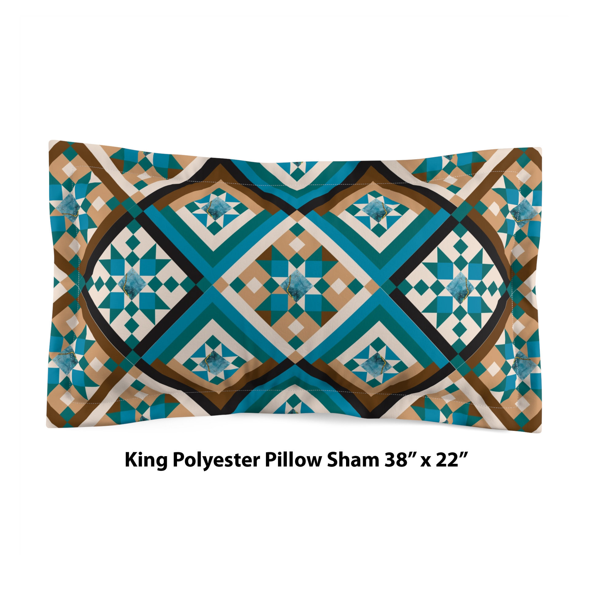Southwestern Diamond Pattern Bedding, Cotton or Poly
