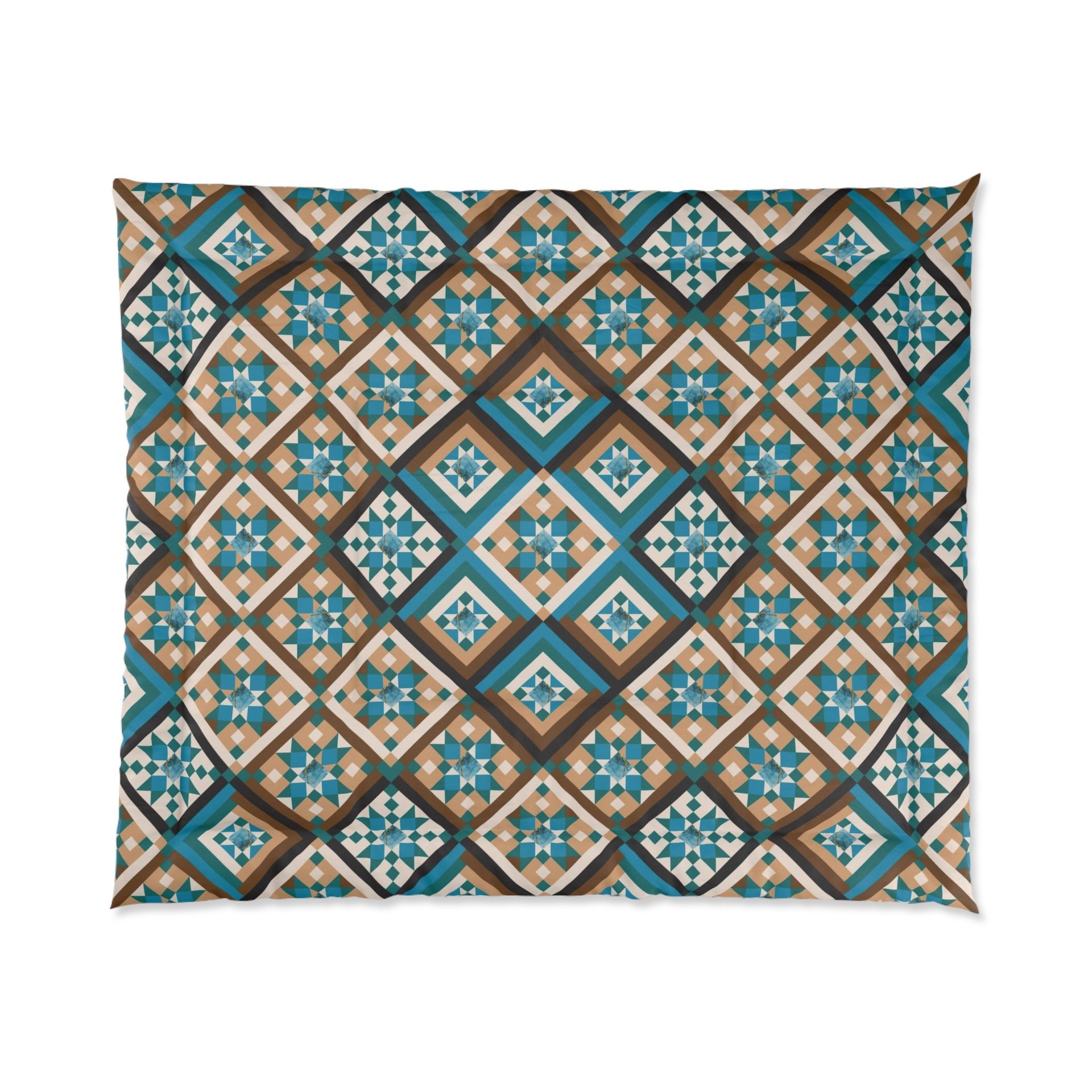 Southwestern Diamond Pattern King comforter