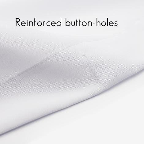 button-hole shower curtain top
