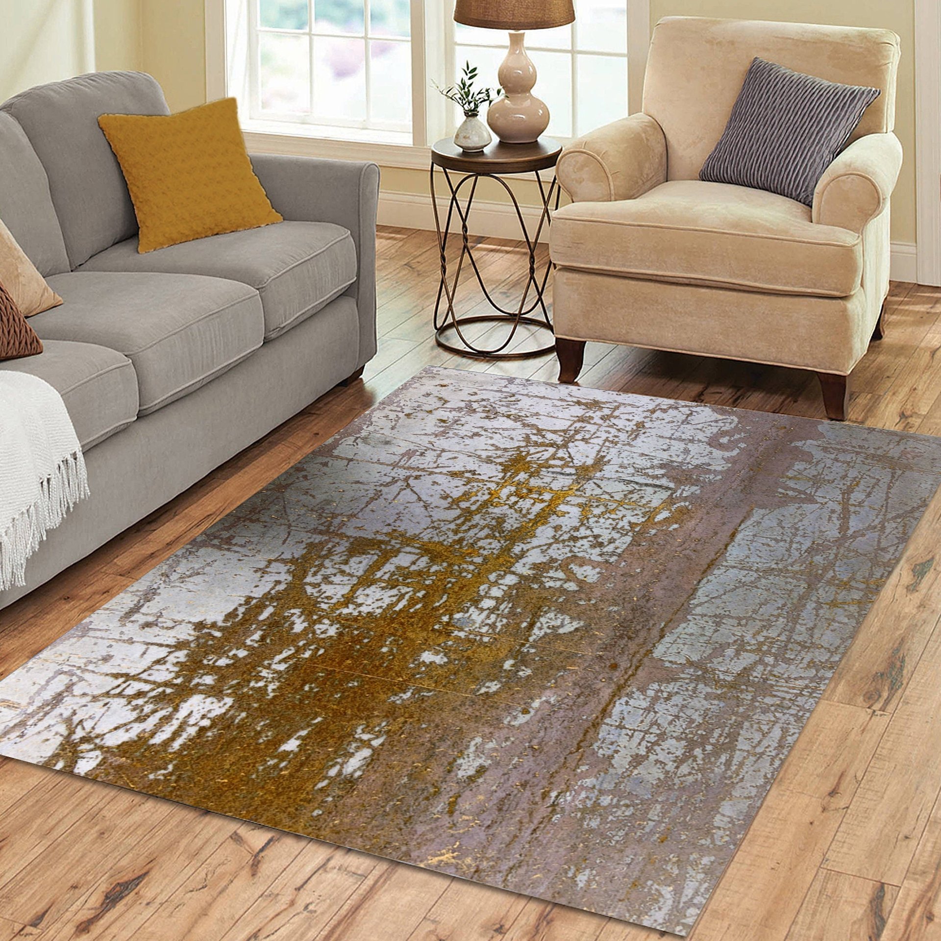 Industrial Modern Area Rug
