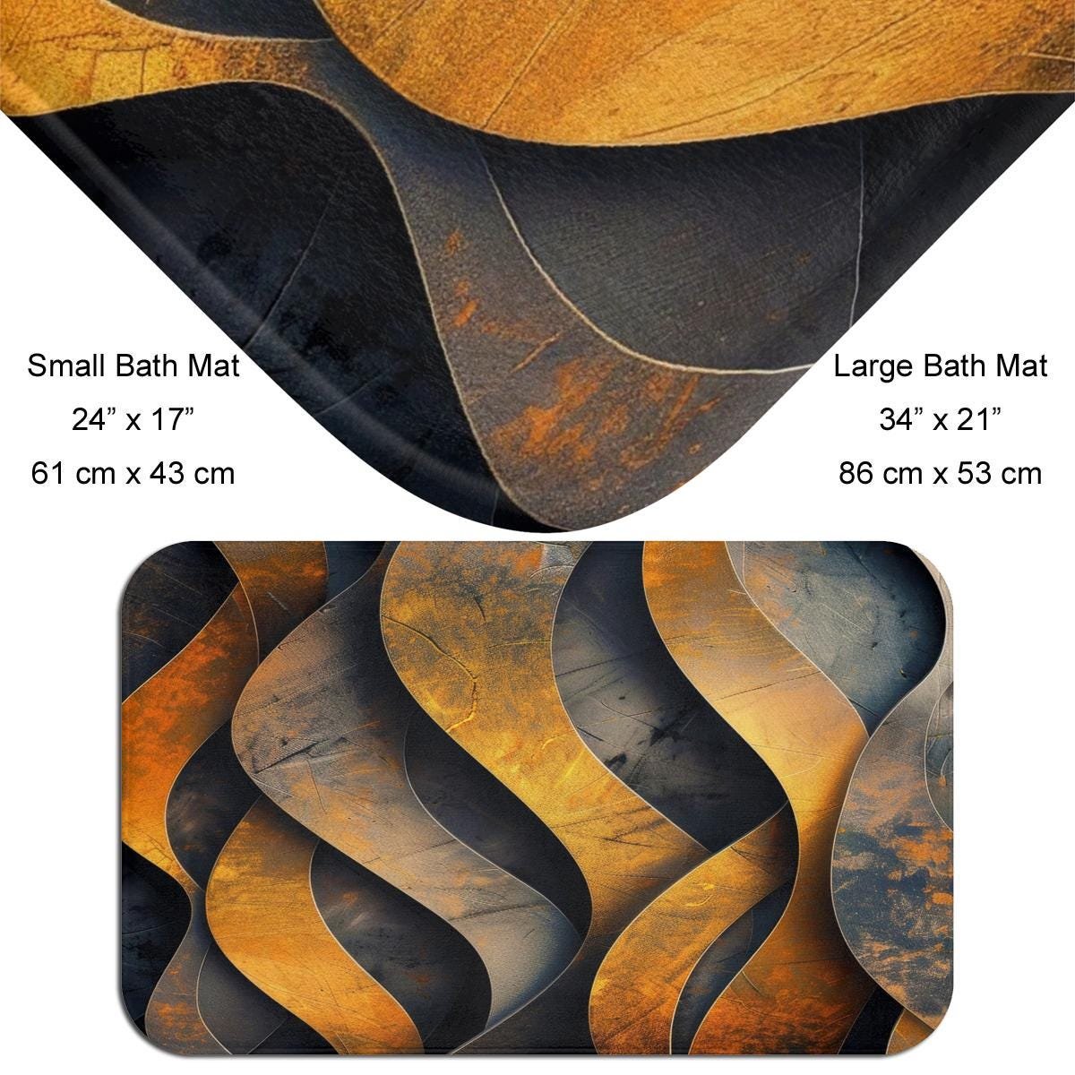 3D Industrial bath mat sizes