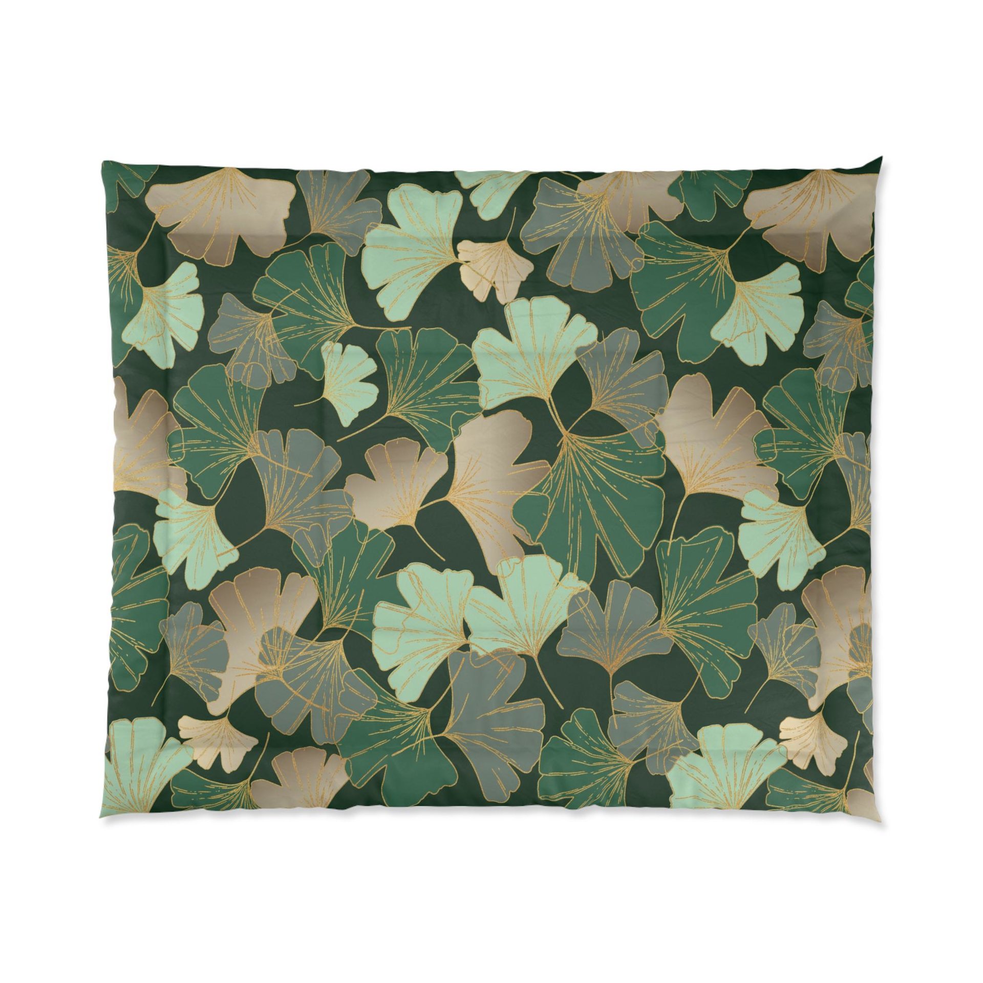 Ginkgo Leaf king comforter