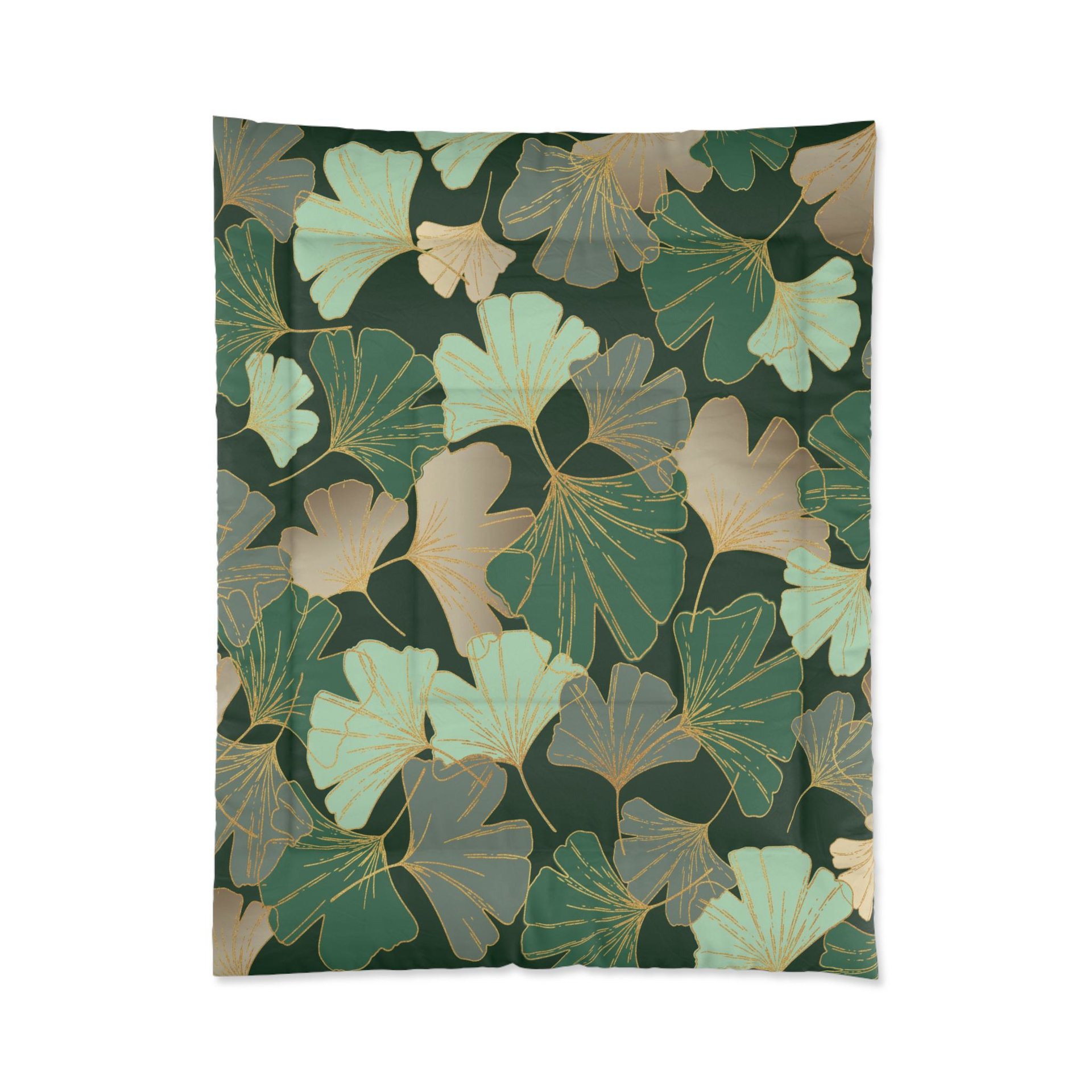 Ginkgo Leaf twin comforter