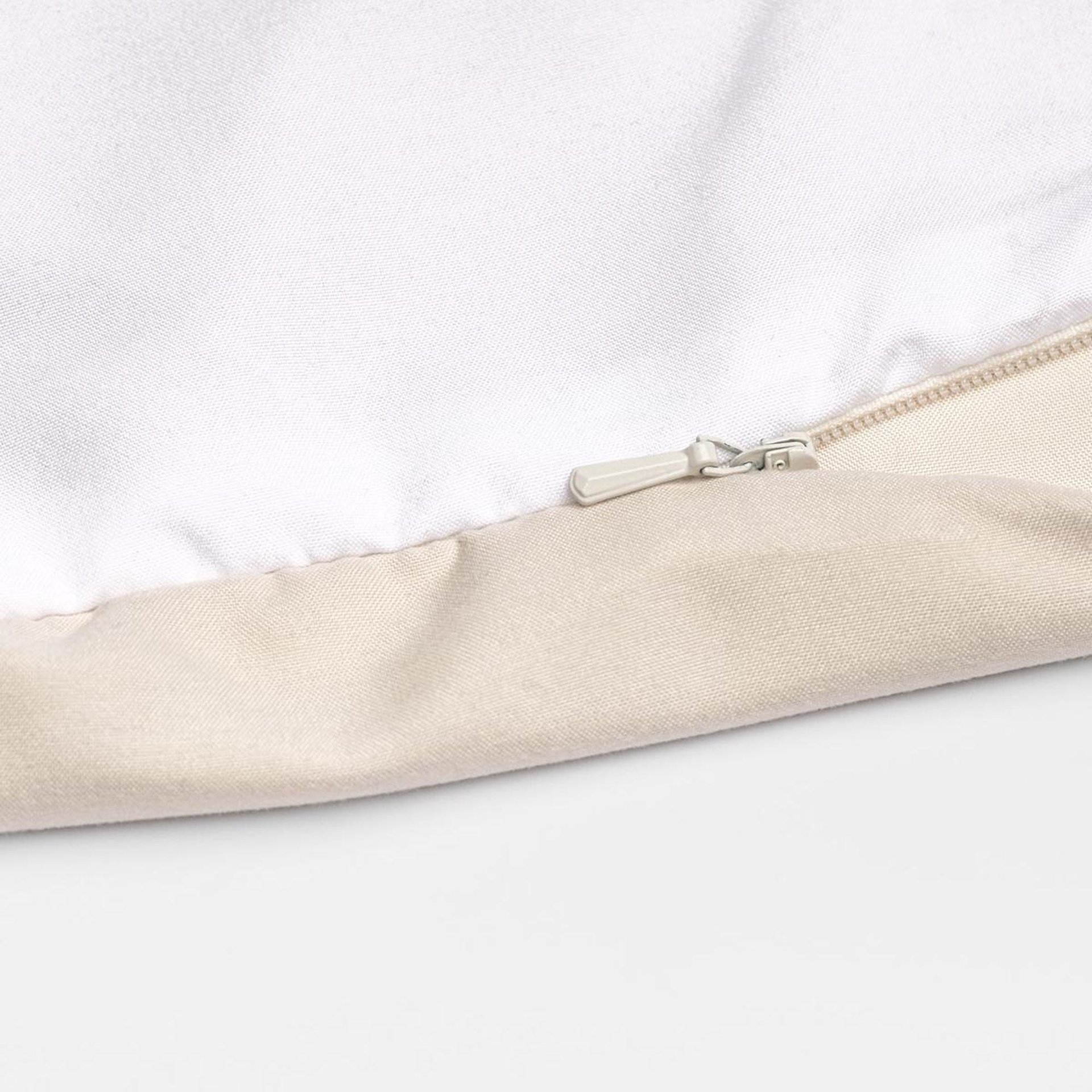 hidden zipper closure for duvet cover