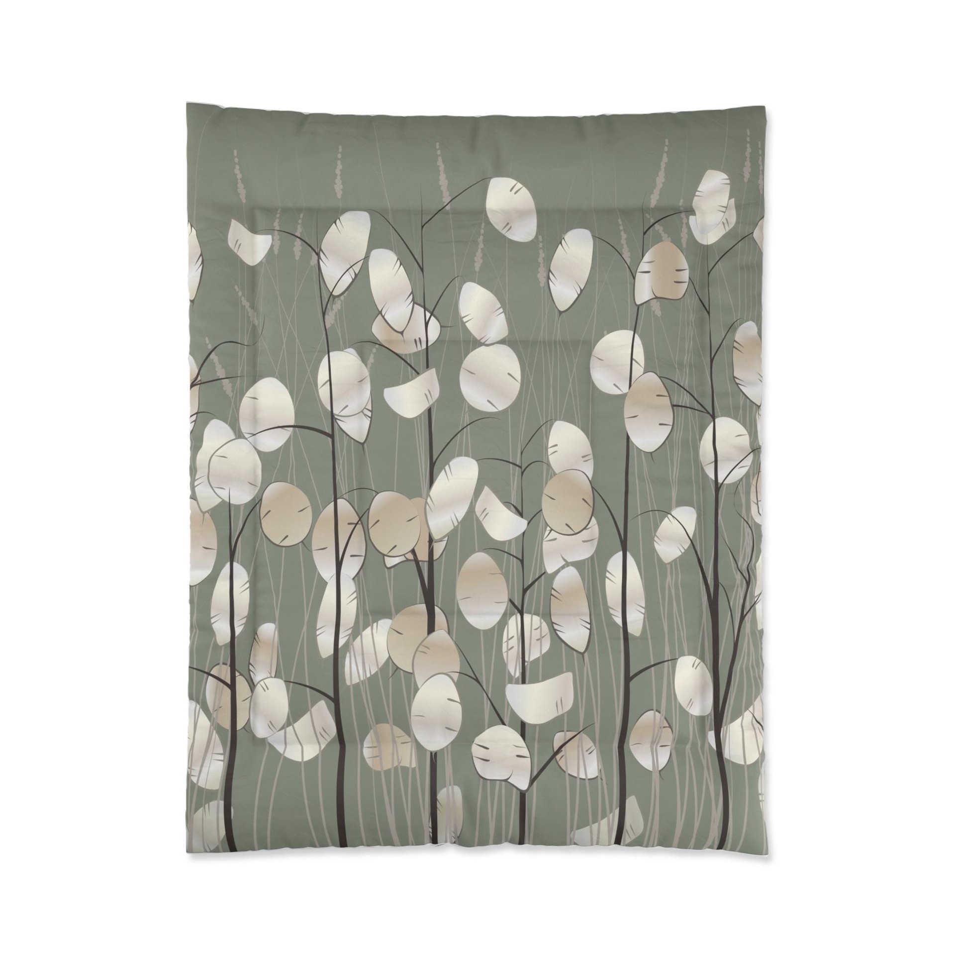 Money Plant twin comforter