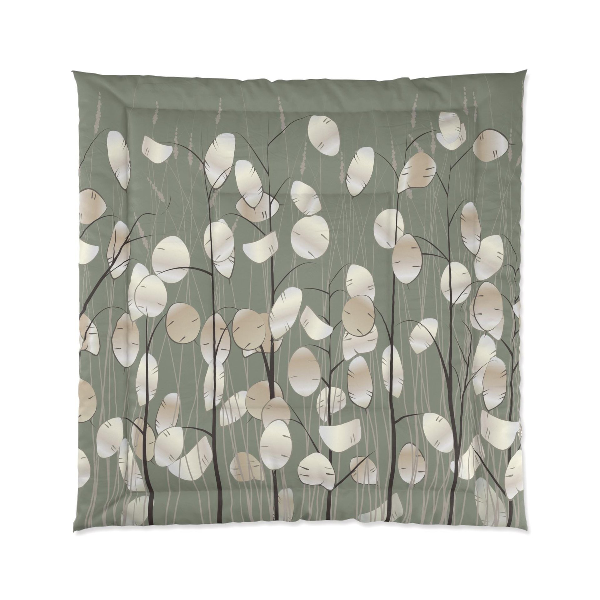 Money Plant queen comforter