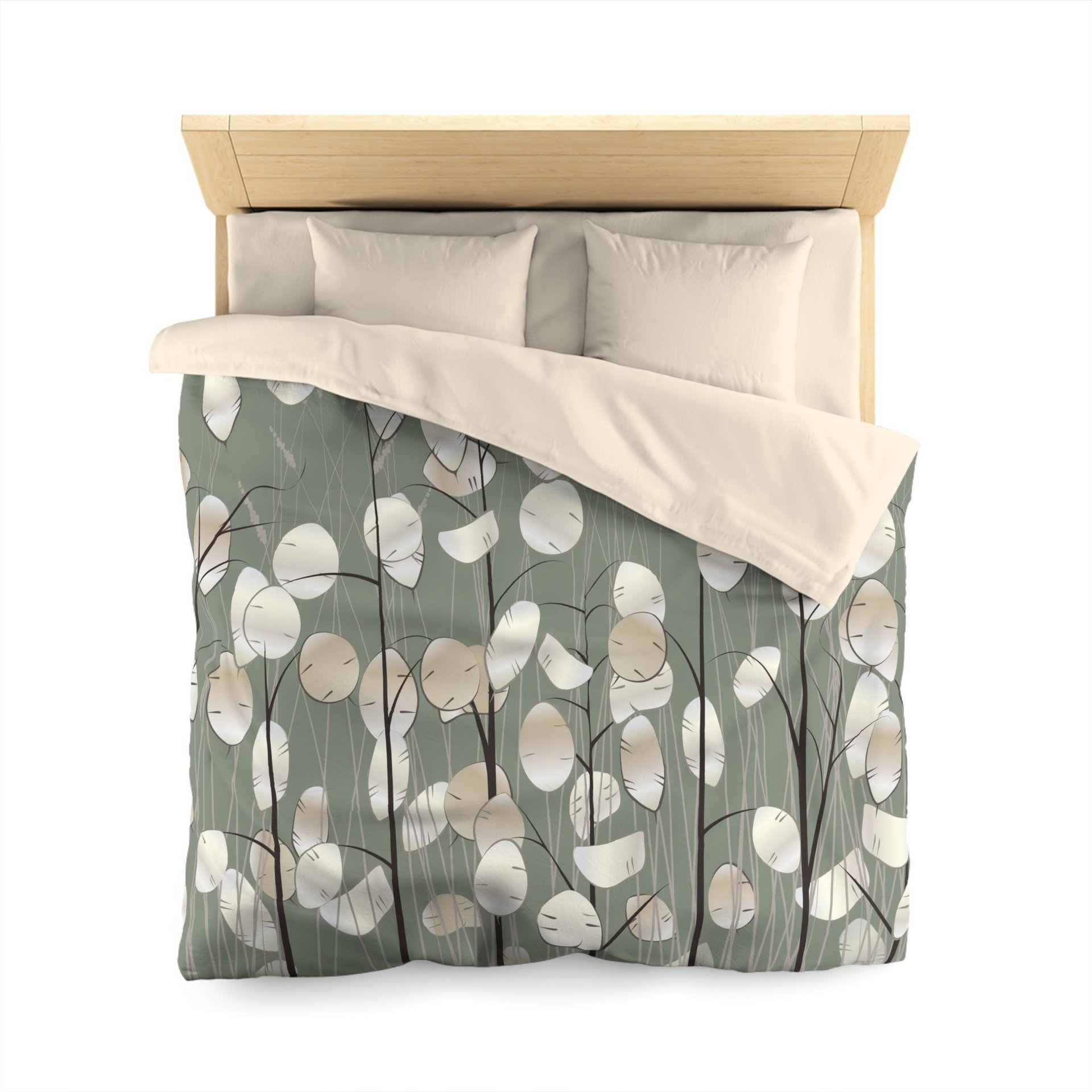 Money Plant king duvet cover
