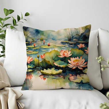 Water Lily Pillow