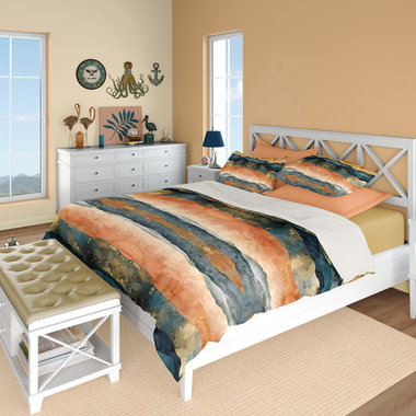 Abstract Stripes Boho Bedding